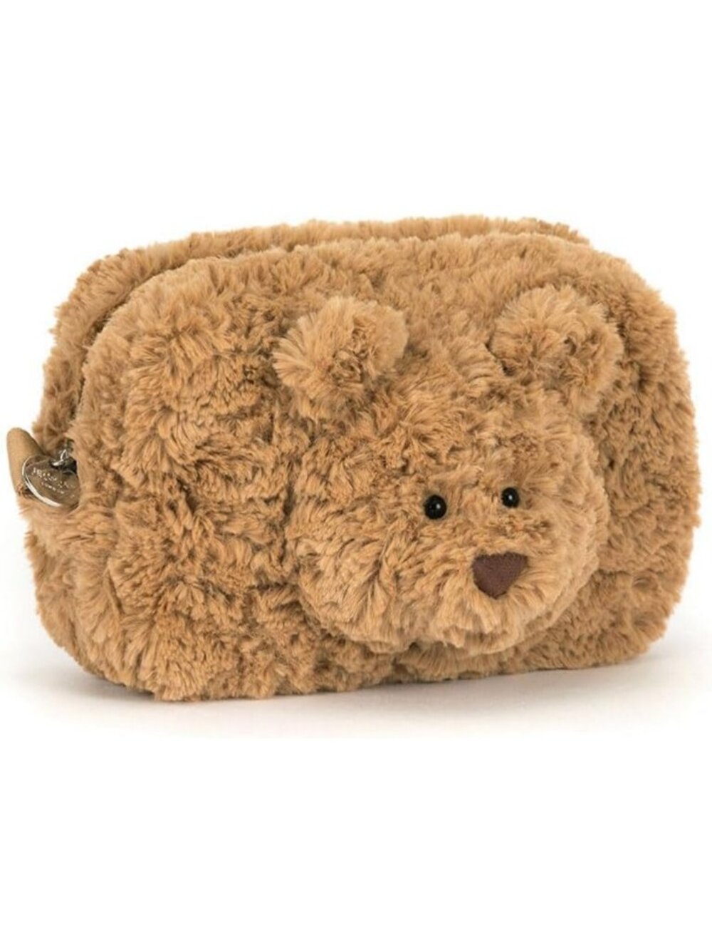 Cozy Plush Bear Pouch | Soft Stuffed Animal Storage | Cute Gift for Kids